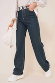 Boru Paça Orta Tint Jean Pantolon thumbnail 2