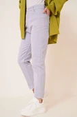 Düz Boyfriend Lavanta Mavisi Pantolon thumbnail 3