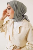 Mio Kare Eşarp Gri -1 - 1