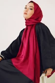 Pırlanta Abiye Şal Bordo - 2