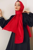 Pırlanta Abiye Şal Kırmızı - 2