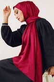 Pırlanta Abiye Şal Bordo - 1