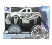 Sürtmeli Modifiye Dev Siyah Beyaz Polis Arazi Aracı - 2