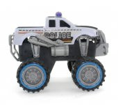 Sürtmeli Modifiye Dev Siyah Beyaz Polis Arazi Aracı - 3