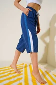 Cepli Kapri Şort Mayo Açık Lacivert - 3