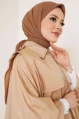 Mio Caz Eşarp Açık Kahve thumbnail 1