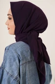 Medine İpeği Eşarp Mor - 3