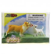 Buldog ve Şivava (Chihuahua) Model Hayvan Köpek - 1