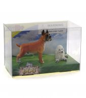 Boxer ve Kaniş Model Hayvan Köpek - 1