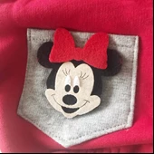 Athletique Kedi Süeteri Sevimli Fare Kırmızı - 5