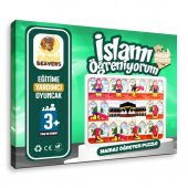 Moon Beavers İslamı Öğreniyorum Puzzle Serisi - Kız Namaz 83015,Okula (Din Kültürü) Katkı Sağlayan Puzzle Oyuncak - 2