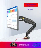 North Bayou NB F80 Tek Kol Amortisörlü Monitör Tutucu thumbnail 7