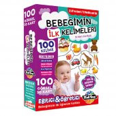 Bebeğimin İlk Kelimeleri 50 Kart 100 Kelime 100 Görsel - 1