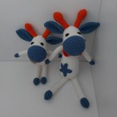 Zuzu Uyku Arkadaşı ve Çıngırak Amigurumi Organik Oyuncak - 1