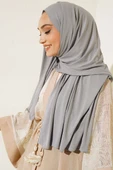 Düz Penye Şal Gri thumbnail 2