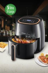 Kiwi Airfryer Kaf-5536 5 Lt Yağsız Siyah Fritöz - 1