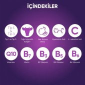 VOOP Collagen Tip 1 ve Tip 3 5500 Mg Nar Aromalı Hyaluronic ASIT+Q10+BIOTIN+ÇINKO One Shot 1X40 ml - 5