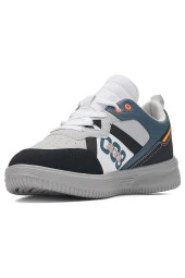 Günlük Erkek Sneaker Spor Ayakkabı Bağcıklı Kalın Taban Hafif Rahat Nefes Alabilen Yürüyüş 5334 - 2