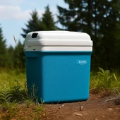 Ezetil E30 12V Taşınabilir Oto Buzdolabı – 30 Lt, Mavi - 5