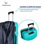Vegmann Delphin Su Yeşili Orta Boy Valiz thumbnail 7