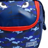 Muggle Termoslu Shark Beslenme Çantası Mavi MU-9604 - 4