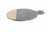 Porland Patna Siyah Yuvarlak Sunum Taşı 43 Cm 04STY003426 - 2