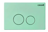 Creavit Mat Nil Yeşili Boyalı Kumanda Paneli Rezervuar Basma Buton - 1