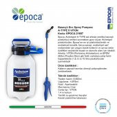 Epoca TYPE-A VITON Contali Püskürtme Pompasi 6,5Lt.- 1,4M.Hortumlu - 2