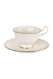 Rossel Premium Yaldızlı Bone Porselen Kahve Takımı ROS-100 thumbnail 1