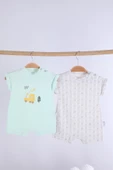 Babyhola Erkek Bebek Çocuk Tulum 2'li Set 13649 - 2