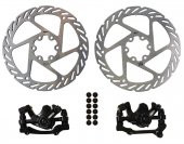 Asistan Bauer DB10 Mekanik Disk Fren Ön/Arka Set MEKANİK DİSK FREN SETİ - 1