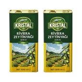 Kristal Riviera Zeytinyağı Teneke 2 x 5 L - 1