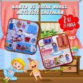 2 Set - 27 Parça  Banyo ve Yatak Odası Keçe Cırtlı Aktivite Sayfası - 2