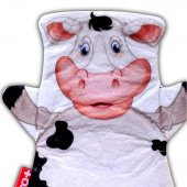 Inek Evcil Hayvanlar Keçe El Kukla T398 thumbnail 3