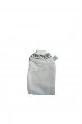 KELEBEK LASTİKLİ KESE HAMAM KESESİ İNCE BANYO HAMAM ÇEYİZLİK KESE KİR KESESİ - 1