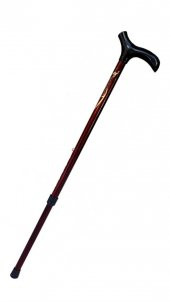 ALÜMİNYUM  BASTON METAL AYARLI ASA  BASTON  BORDO RENK thumbnail 3