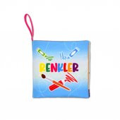 Renkler Kumaş Sessiz Kitap T383 - Bez Kitap - 1