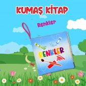 Renkler Kumaş Sessiz Kitap T383 - Bez Kitap - 2