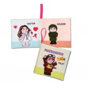 İngilizce Meslekler Sessiz Kumaş Kitap E385 - Bez Kitap thumbnail 3