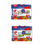 4 Set - 96 Parça  Origami ve Müzik 5+ Keçe Yapboz - 5 Yaş Puzzle T016 T019 - 3