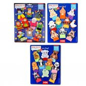 3 Set - 30 Parça  Masal Kahramanları, Vahşi ve Evcil Hayvanlar Parmak Kukla T225 T772 T782 thumbnail 5