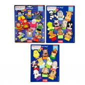 3 Set - 30 Parça  Masal Kahramanları, Evcil ve Vahşi Hayvanlar Parmak Kukla T225 T771 T781 thumbnail 4