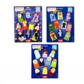 3 Set - 30 Parça  Meslekler, Aile Bireyleri ve Uçan Hayvanlar Parmak Kukla T751 T761 T222 thumbnail 1