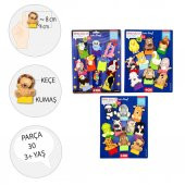 3 Set - 30 Parça  Vahşi, Evcil ve Uçan Hayvanlar Parmak Kukla T771 T781 T222 thumbnail 3