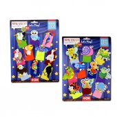 2 Set - 20 Parça  Sevimli Böcekler ve Uçan Hayvanlar Parmak Kukla T219 T222 thumbnail 5