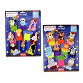 2 Set - 20 Parça  Safari ve Uçan Hayvanlar Parmak Kukla T223 T222 thumbnail 1