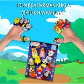 Çiftlik Hayvanları 10 Parça Parmak Kukla Set T220 - 2