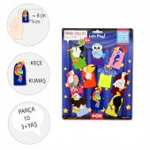 Uçan Hayvanlar 10 Parça Parmak Kukla Set T222 thumbnail 3