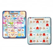 2 Set - 57 Parça   Az, Çok Oyunu ve Sıradakini Biliyorum (Kış) Keçe Duvar Panoları thumbnail 1