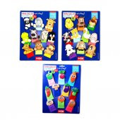 3 Set - 30 Parça  Evcil , Vahşi Hayvanlar ve Sebzeler Parmak Kukla T771 T781 T104 thumbnail 1